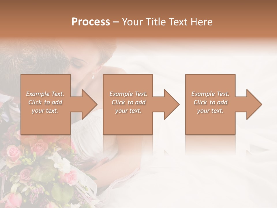 Zusammen Erwachsene Kuss PowerPoint Template