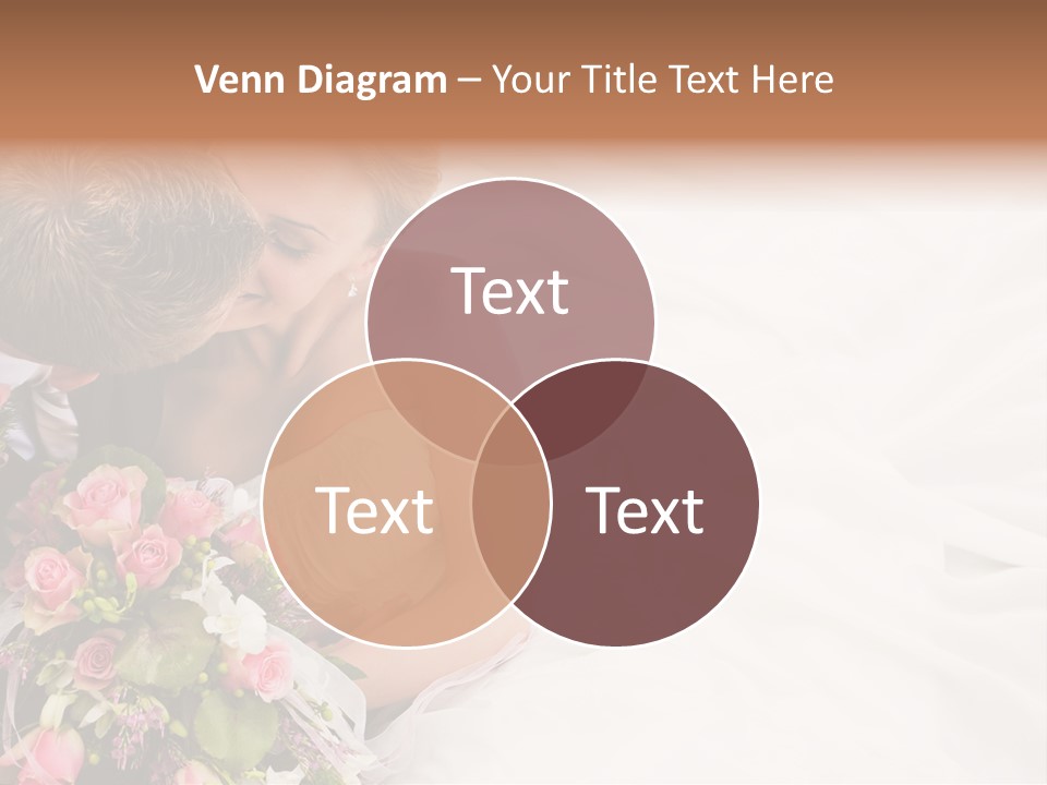 Zusammen Erwachsene Kuss PowerPoint Template