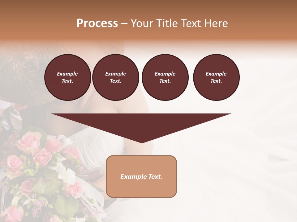 Zusammen Erwachsene Kuss PowerPoint Template