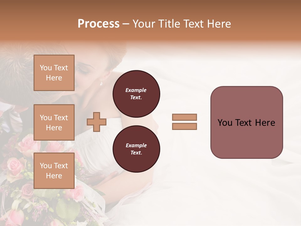 Zusammen Erwachsene Kuss PowerPoint Template