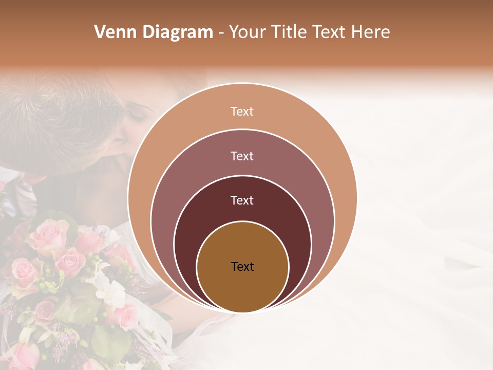 Zusammen Erwachsene Kuss PowerPoint Template