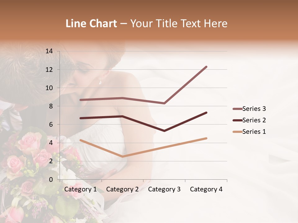 Zusammen Erwachsene Kuss PowerPoint Template