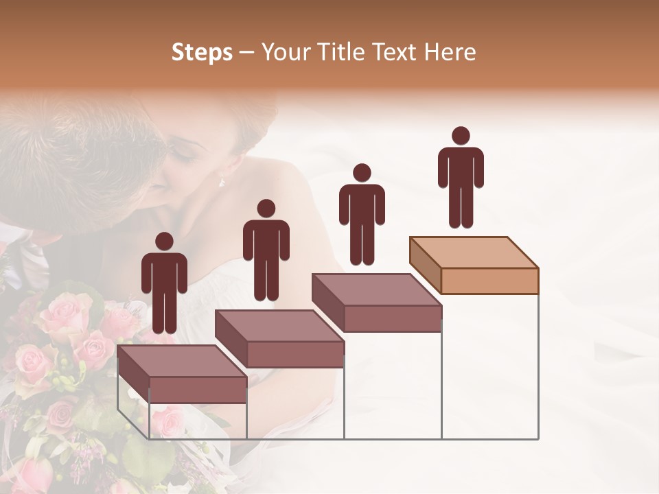 Zusammen Erwachsene Kuss PowerPoint Template