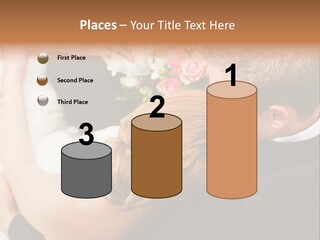 Bouquet Togetherness Married PowerPoint Template