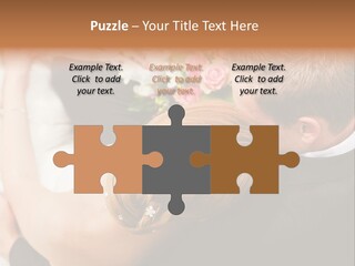 Bouquet Togetherness Married PowerPoint Template