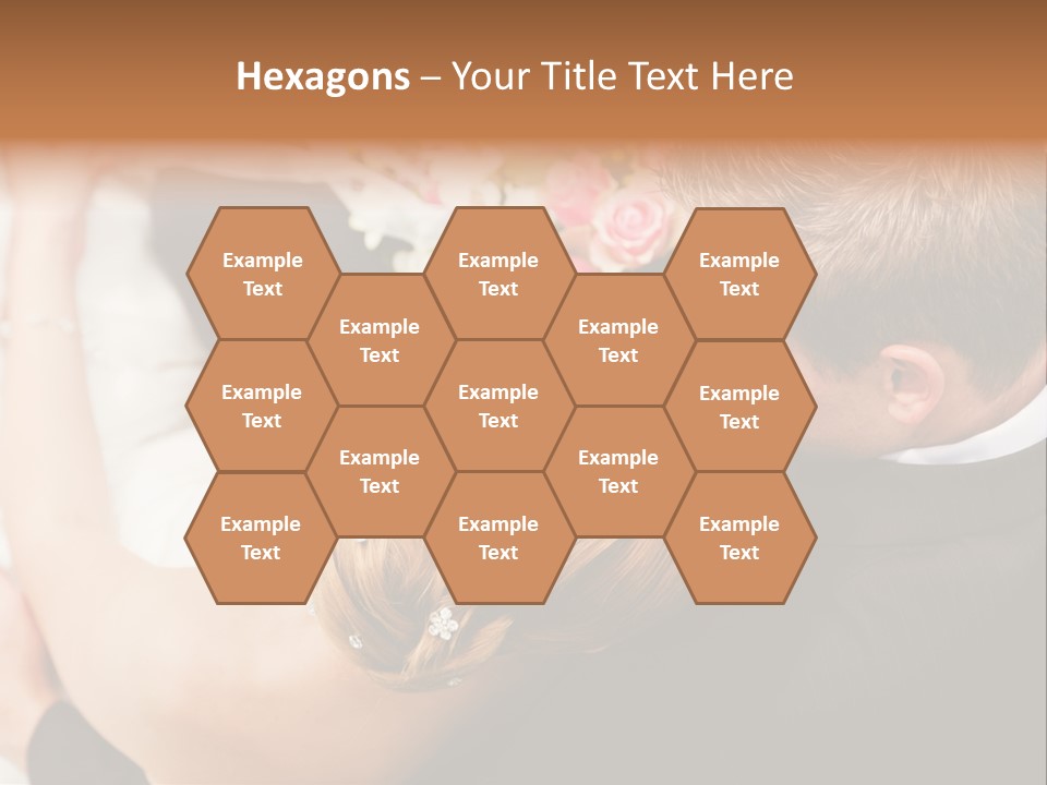 Bouquet Togetherness Married PowerPoint Template