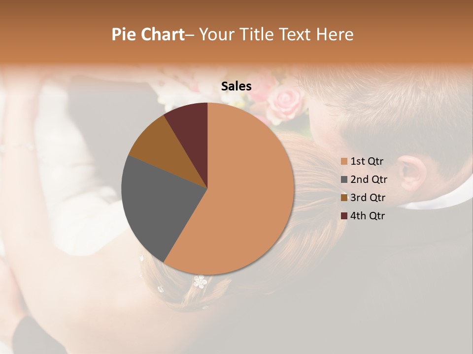 Bouquet Togetherness Married PowerPoint Template