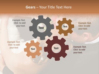 Bouquet Togetherness Married PowerPoint Template