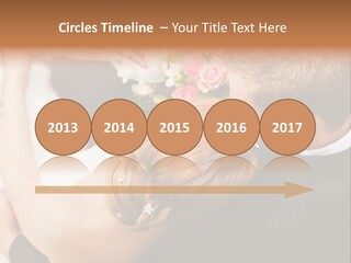 Bouquet Togetherness Married PowerPoint Template