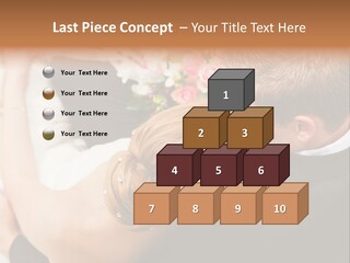 Bouquet Togetherness Married PowerPoint Template