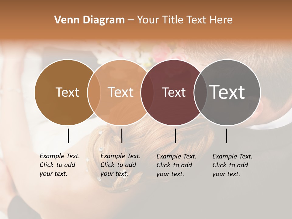 Bouquet Togetherness Married PowerPoint Template