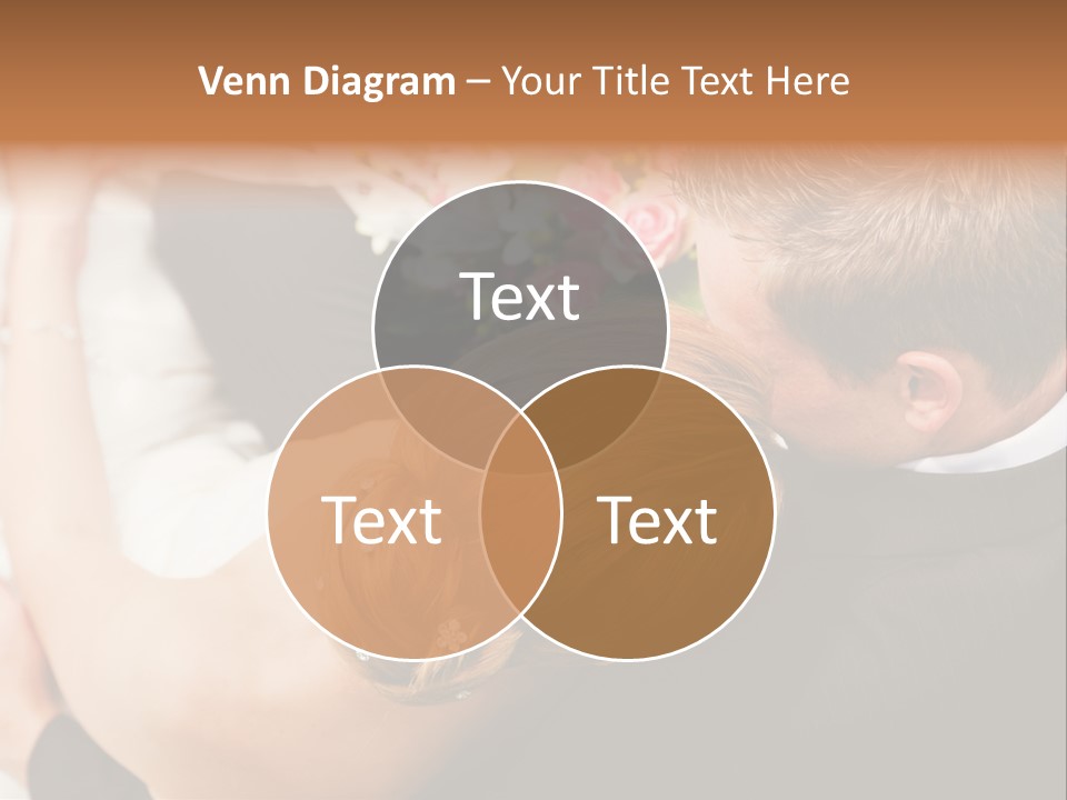 Bouquet Togetherness Married PowerPoint Template