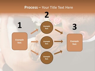Bouquet Togetherness Married PowerPoint Template