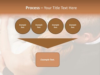 Bouquet Togetherness Married PowerPoint Template
