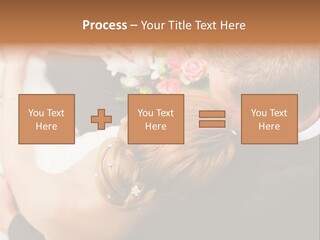 Bouquet Togetherness Married PowerPoint Template