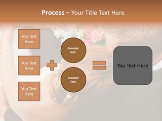 Bouquet Togetherness Married PowerPoint Template