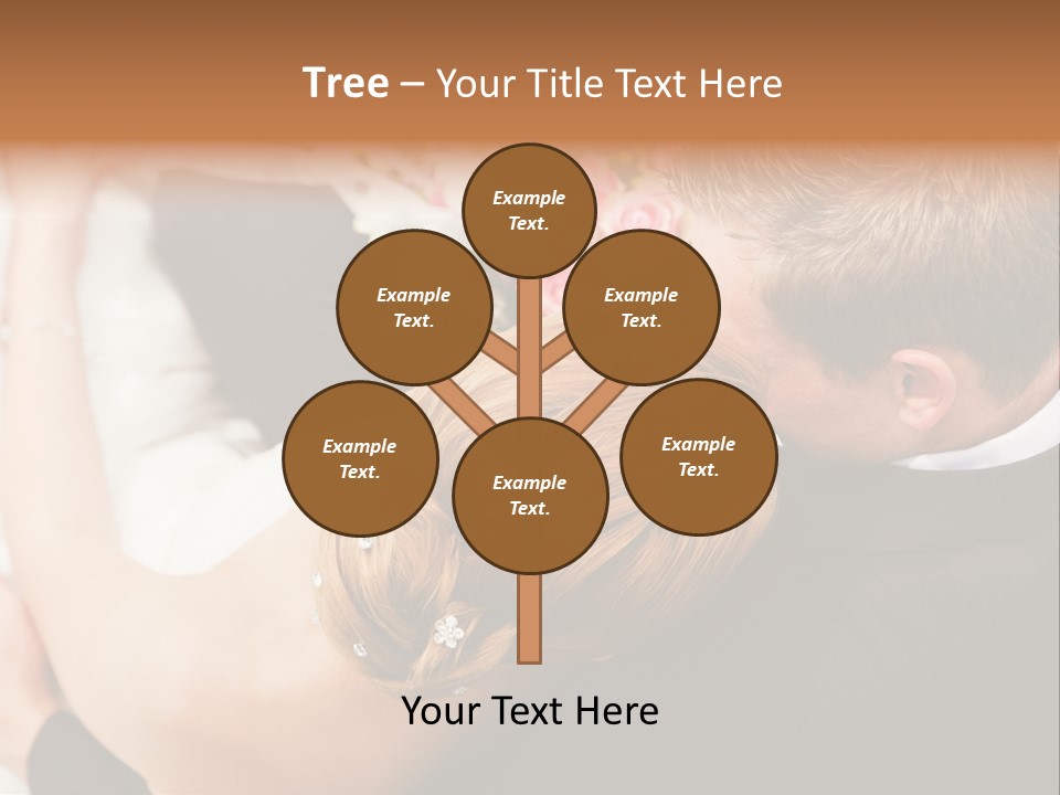 Bouquet Togetherness Married PowerPoint Template