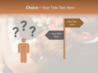 Bouquet Togetherness Married PowerPoint Template