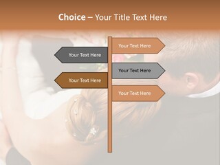 Bouquet Togetherness Married PowerPoint Template
