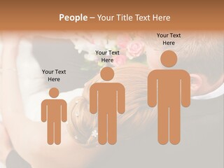 Bouquet Togetherness Married PowerPoint Template