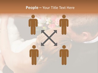 Bouquet Togetherness Married PowerPoint Template