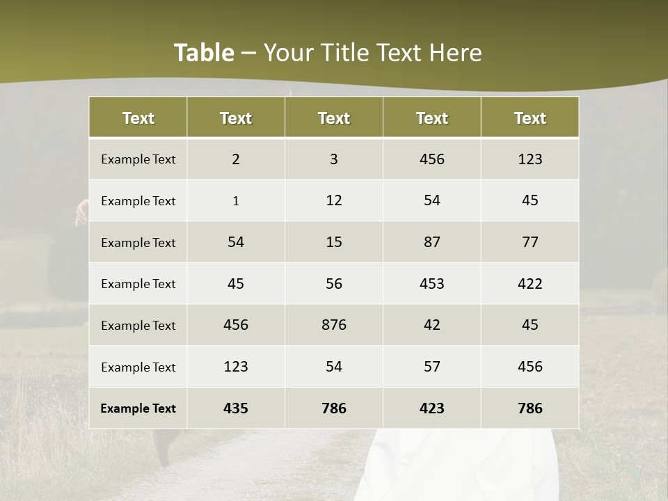 Herbstlich Sprung Herbst PowerPoint Template