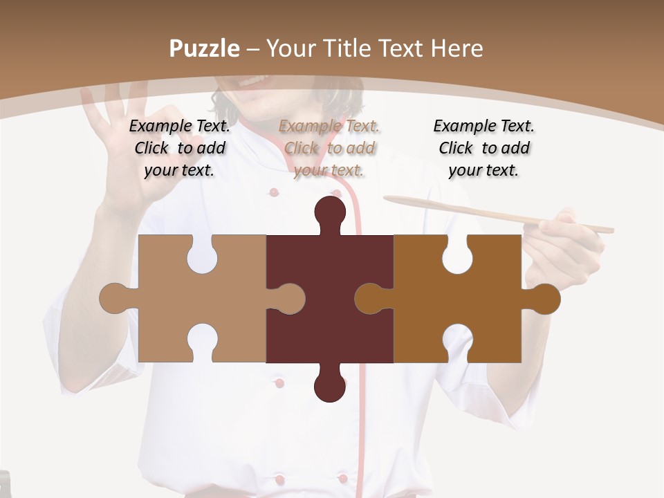 Ingredient Man Vegetarian PowerPoint Template