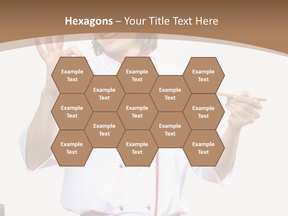 Ingredient Man Vegetarian PowerPoint Template