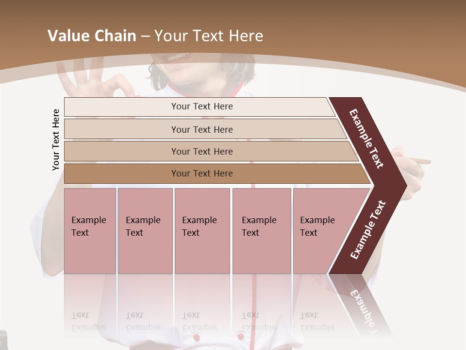 Ingredient Man Vegetarian PowerPoint Template