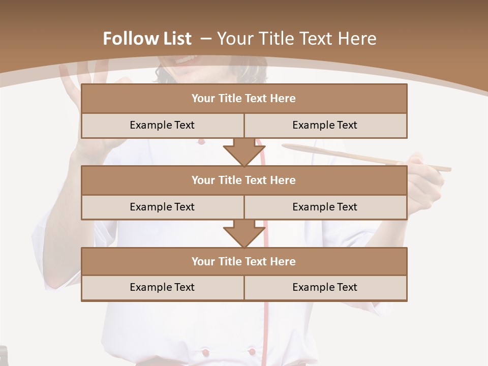 Ingredient Man Vegetarian PowerPoint Template