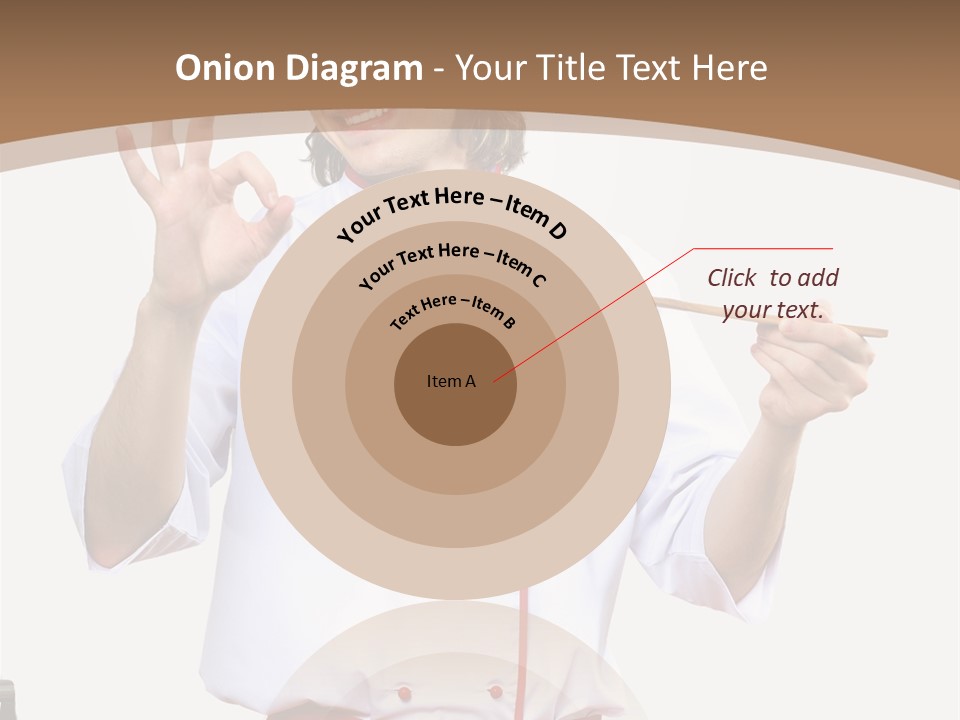 Ingredient Man Vegetarian PowerPoint Template