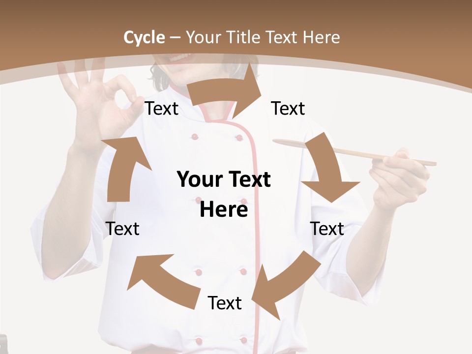 Ingredient Man Vegetarian PowerPoint Template