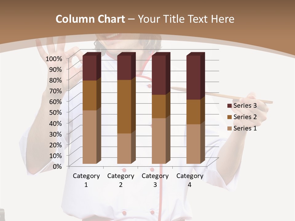 Ingredient Man Vegetarian PowerPoint Template