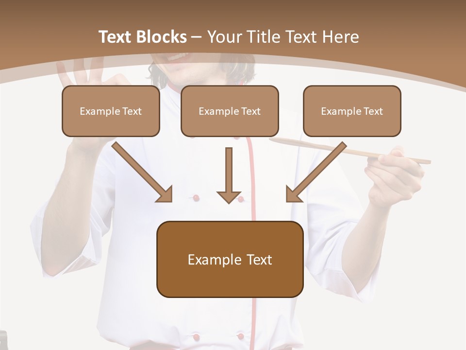 Ingredient Man Vegetarian PowerPoint Template