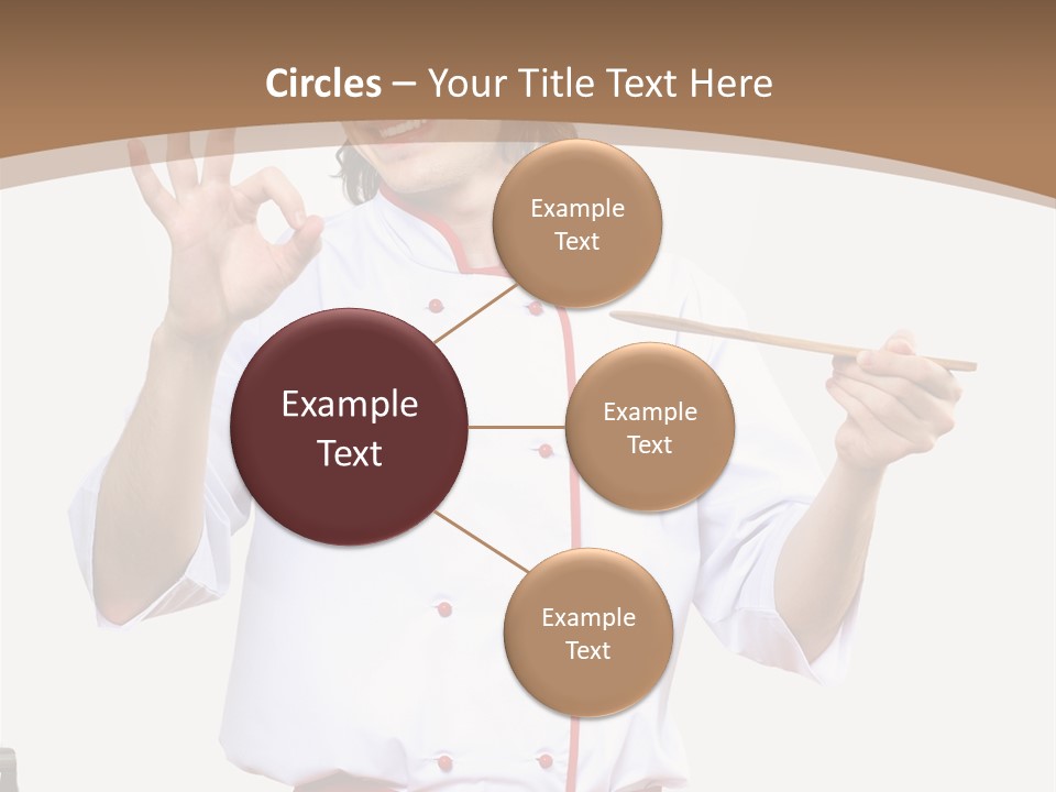 Ingredient Man Vegetarian PowerPoint Template