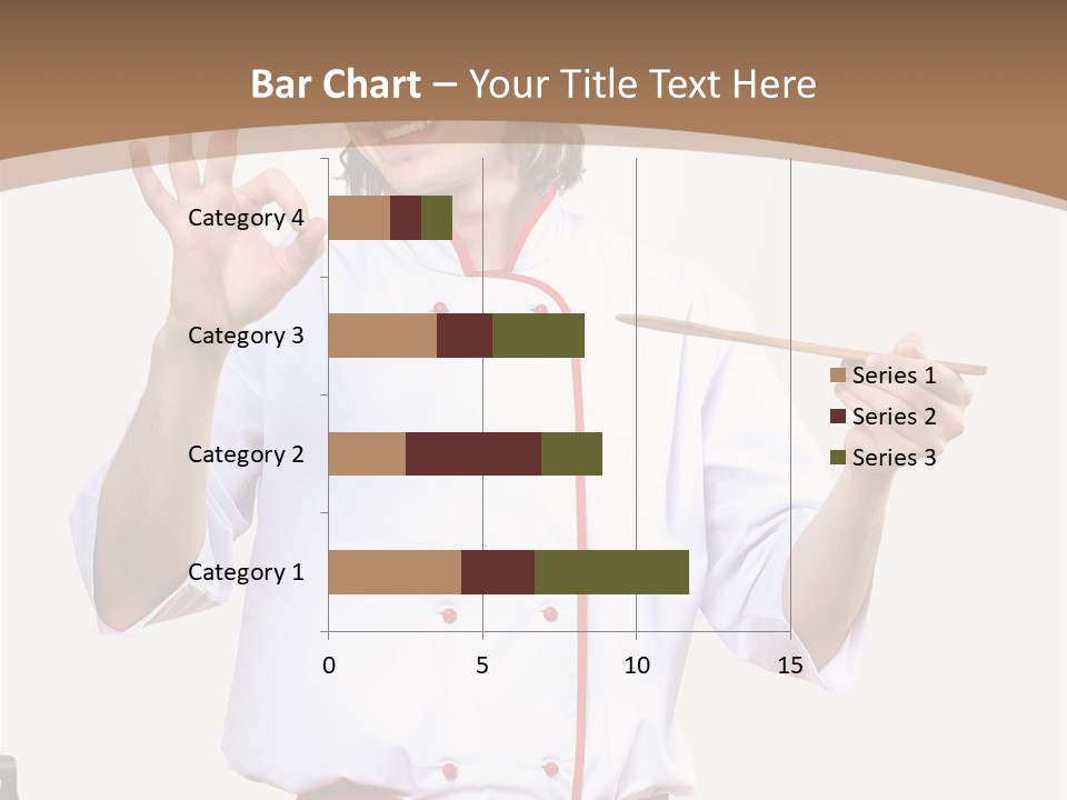 Ingredient Man Vegetarian PowerPoint Template