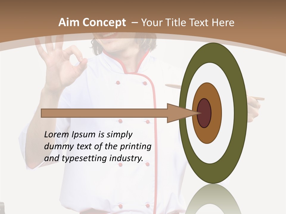 Ingredient Man Vegetarian PowerPoint Template