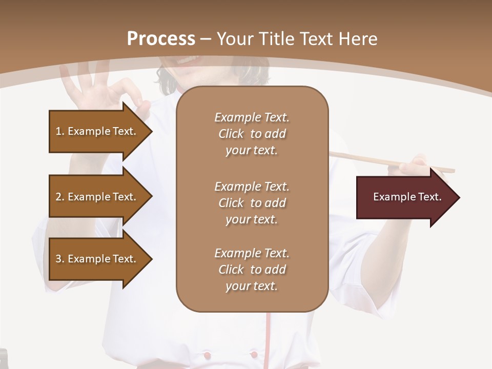Ingredient Man Vegetarian PowerPoint Template