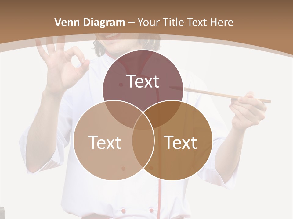 Ingredient Man Vegetarian PowerPoint Template