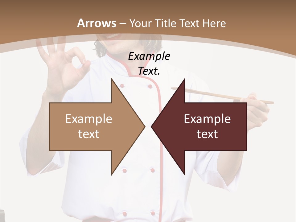 Ingredient Man Vegetarian PowerPoint Template