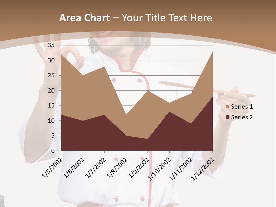 Ingredient Man Vegetarian PowerPoint Template