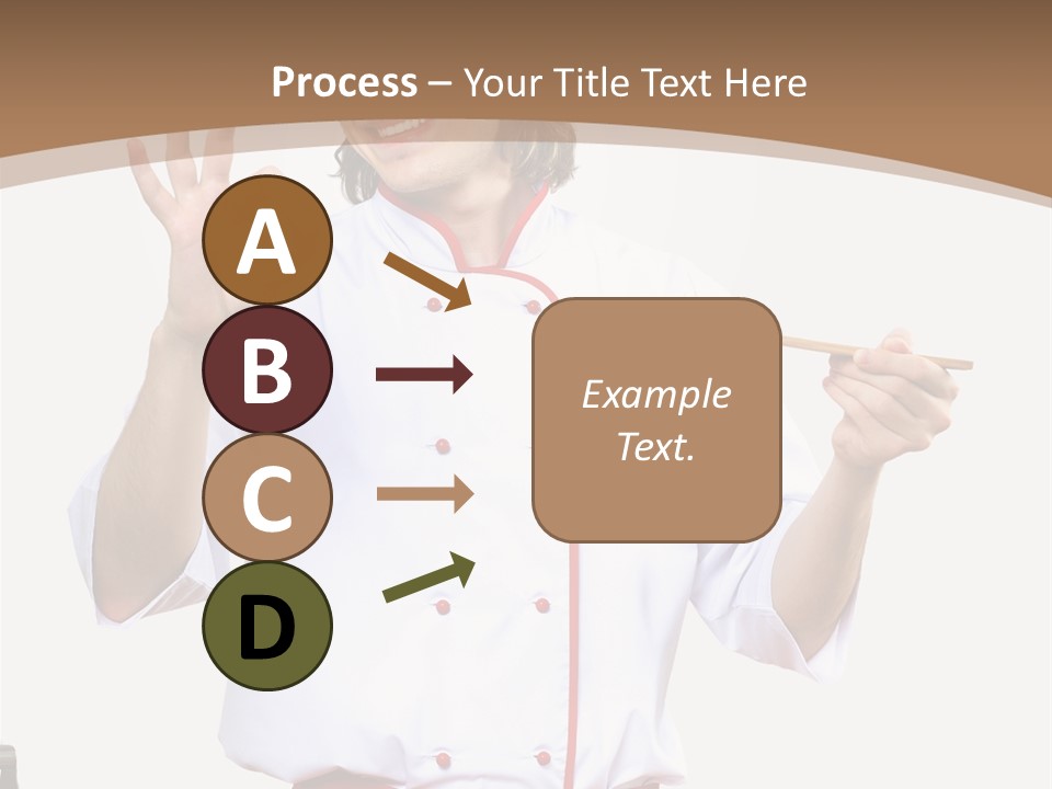 Ingredient Man Vegetarian PowerPoint Template