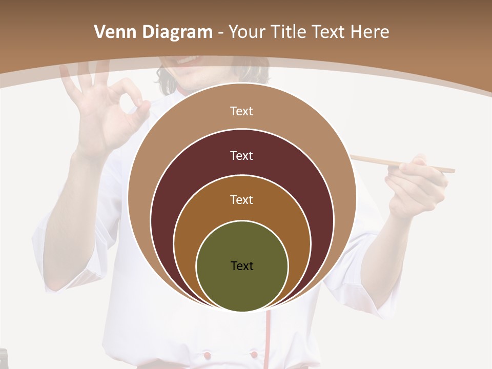 Ingredient Man Vegetarian PowerPoint Template