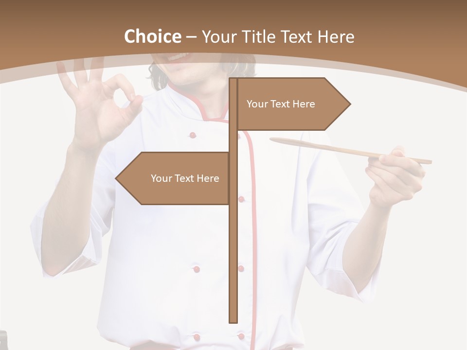Ingredient Man Vegetarian PowerPoint Template