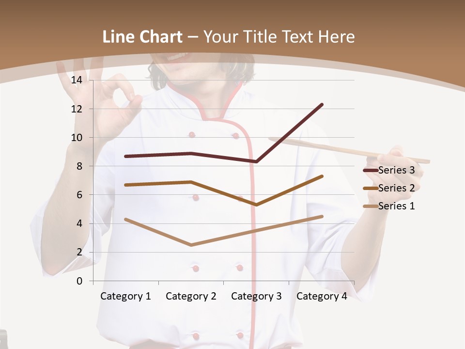 Ingredient Man Vegetarian PowerPoint Template