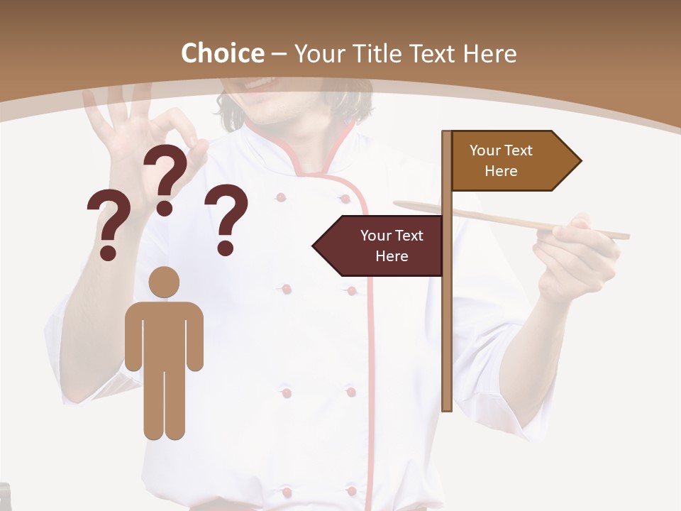 Ingredient Man Vegetarian PowerPoint Template