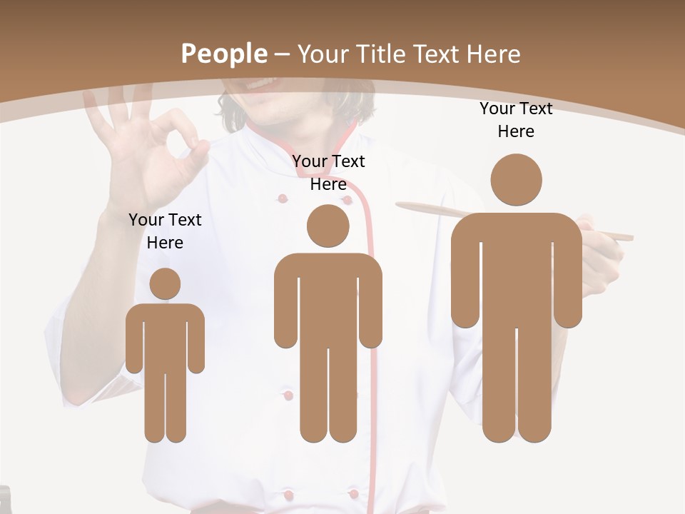 Ingredient Man Vegetarian PowerPoint Template