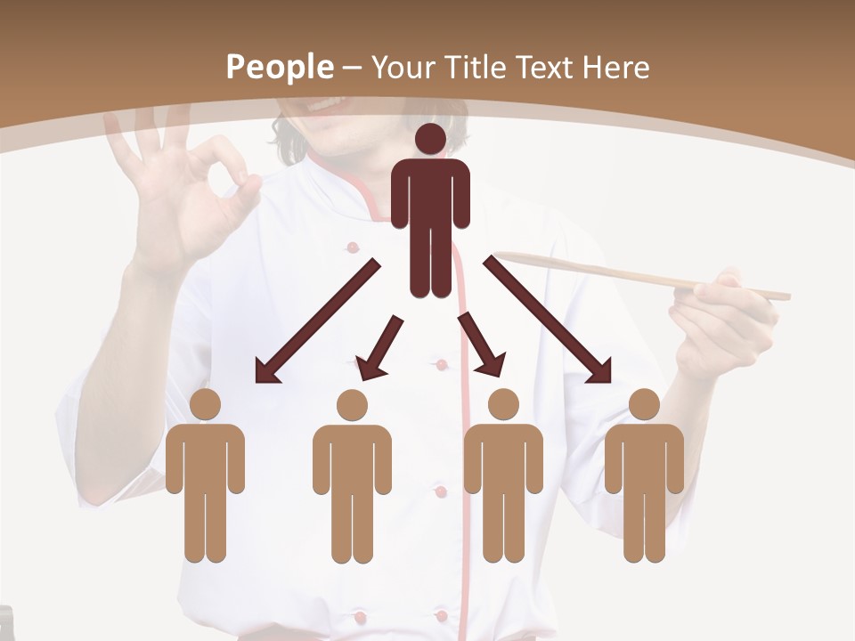 Ingredient Man Vegetarian PowerPoint Template