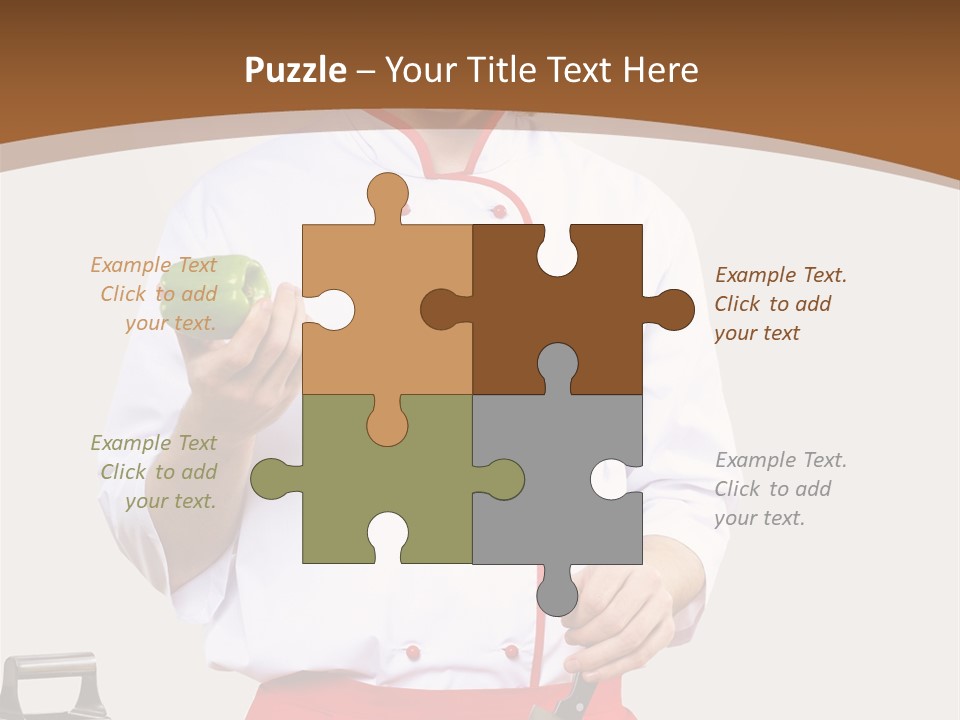 Cuisine Freshness Cooking PowerPoint Template