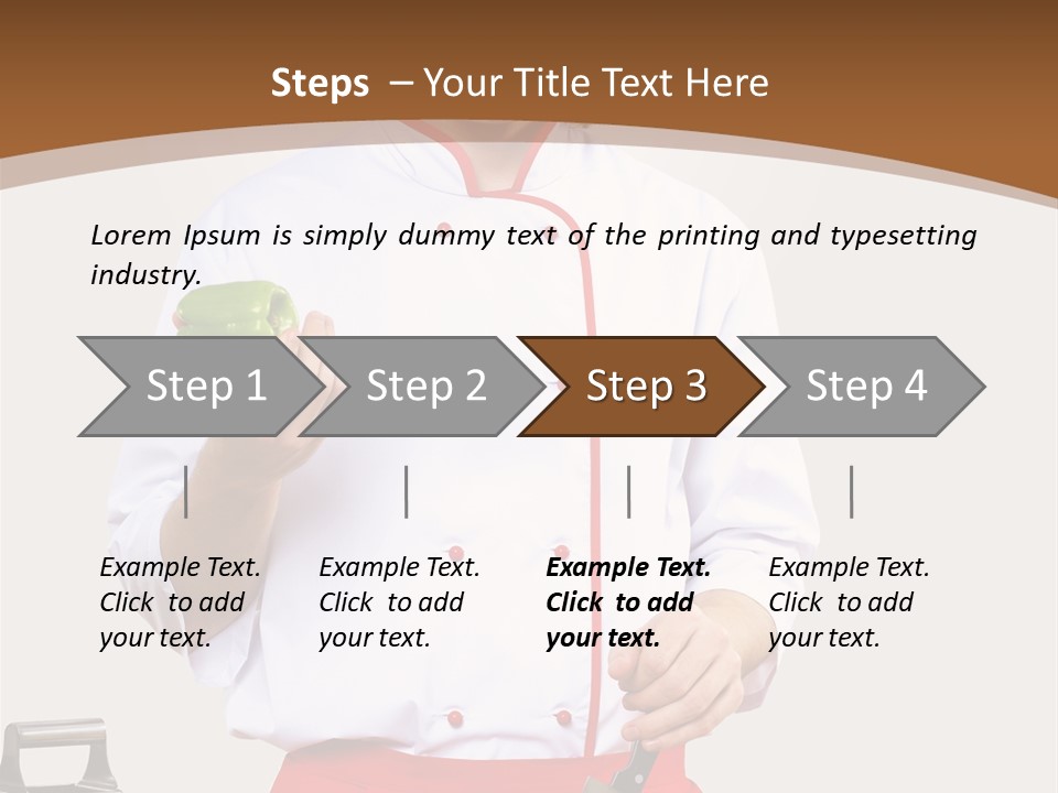 Cuisine Freshness Cooking PowerPoint Template